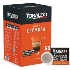 Toraldo Cialde ESE 44 mm Miscela Cremosa – 50 Cialde Toraldo Cialde ESE 44 mm Miscela Cremosa – 50 Cialde