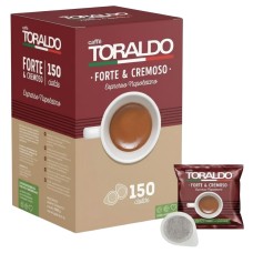 Toraldo Cialde ESE 44 mm Miscela Forte e Cremosa – 150 Cialde Toraldo Cialde ESE 44 mm Miscela Forte e Cremosa – 150 Cialde