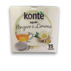 Kontè Tisana Zenzero e Limone – 15 Cialde ESE 44mm