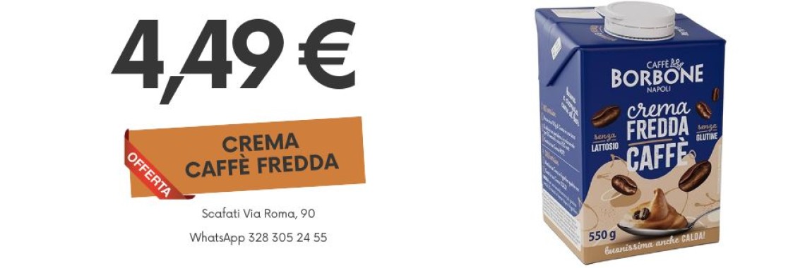 Crema Fredda Caffè Borbone - Brick 550g